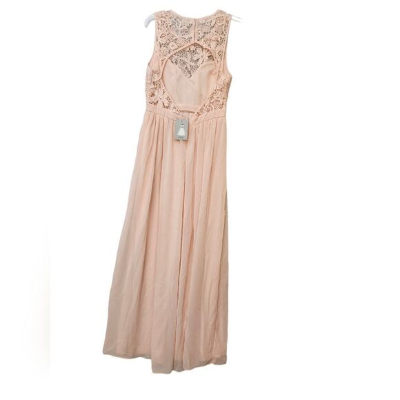 Maniju NWT Pink  sleeveless maxi dress - Picture 14 of 14